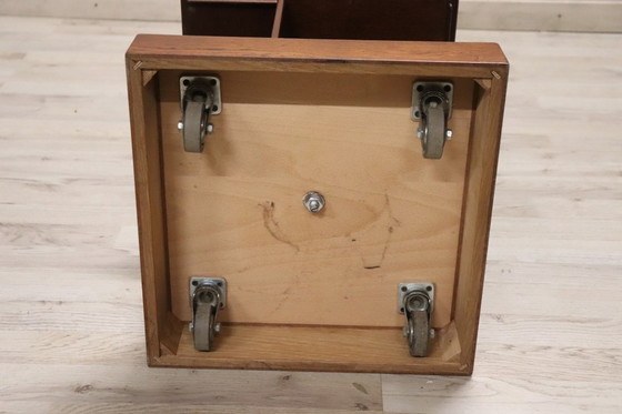 Image 1 of Libreria girevole modulare in legno, Italia anni '60