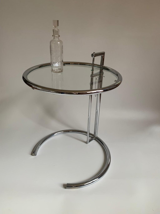 ClassiCon E1027 adjustable Eileen Gray side table