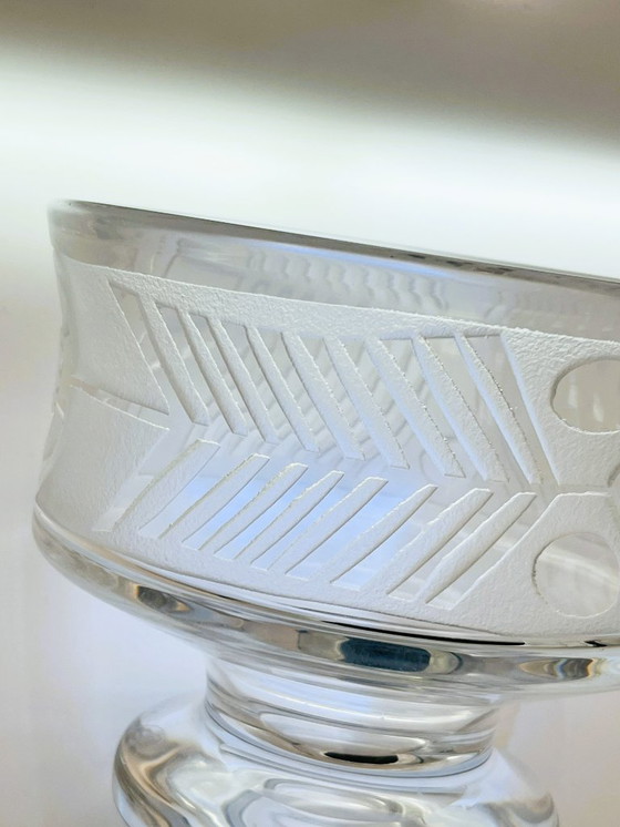 Image 1 of Rare millésime suédois- Bertil Vallien - IKAROS- grand bol des années 1960