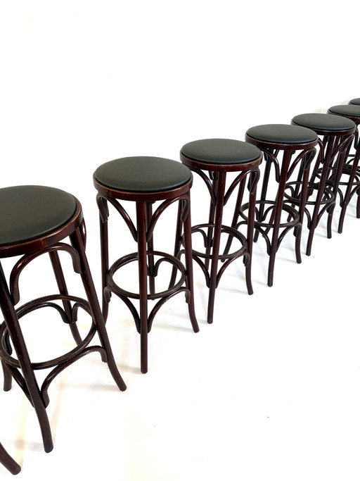 4x vintage bentwood barkruk ‘90