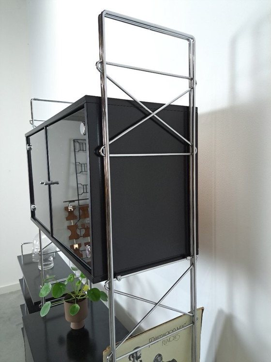 Image 1 of Ensemble d'armoires et d'étagères modulaires Denka de design danois