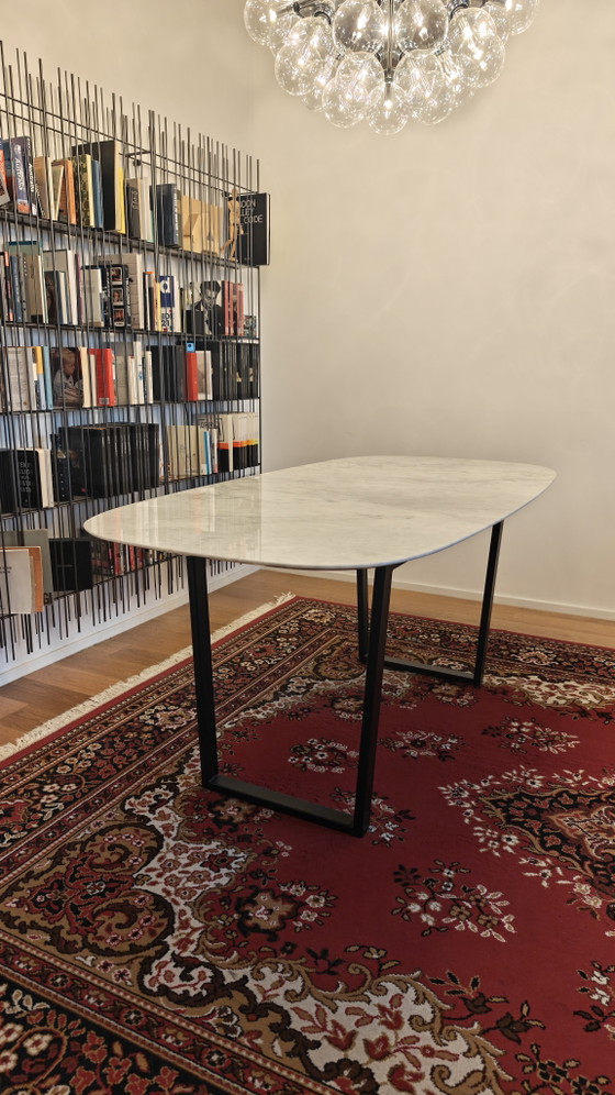 Image 1 of Carrara marble table