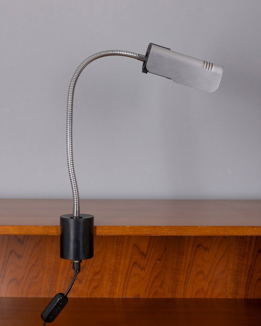 FLEXIBLE TABLE LAMP, VINTAGE 1970S DESIGN BY TARGETTI SANKEY