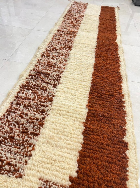 Tappeto passatoia marocchino fatto a mano, 300 cm x 80 cm – Tappeti, Cotton (photo 7 of 10)