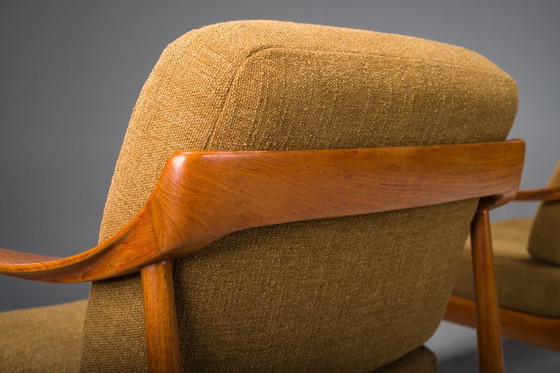 Image 1 of Mid-Century Lounge Chairs and 3-Seater Sofa by Walter Knoll Antimott, 1960s, Set of 3