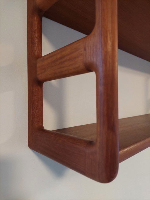 Dyrlund Wall Shelf in Teakwood