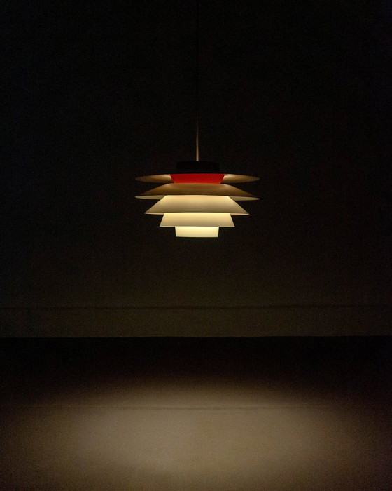 Image 1 of Danish Pendant Lamp Verona 400 by Svend Middleboe for Nordisk Solar