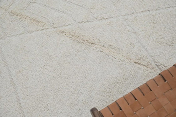 Image 1 of Minimalistischer marokkanischer Beni Ourain Teppich 3x2