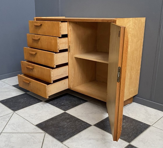 Image 1 of Mueble WK de madera rubia de Arno Lambrecht 1952