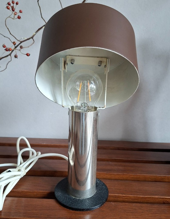 Image 1 of Mid-Century Modern design tafellampen. Raak Amsterdam.Set van 2. Space Age.70 ties. 70-ties.