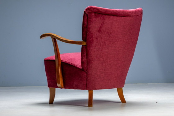 Image 1 of Coppia di poltrone Art Déco, anni '30, Cecoslovacchia