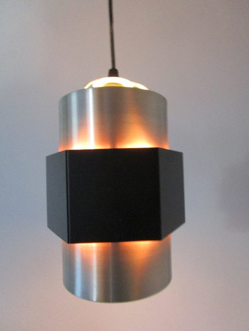 This is a vintage 'Life' pendant lamp, designed by Jo Hammerborg for Fog & Mørup in the 1970s.
