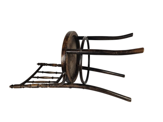 Image 1 of Mundus + J&J Kohn LTD - bistro chair -gebogen hout -  Polen - 1900