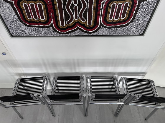 Image 1 of Rene Herbst Sandows muebles de diseño, juego de 4