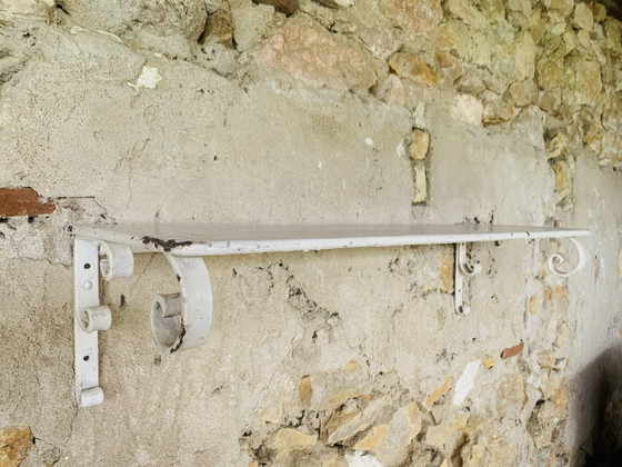 Image 1 of Set di 2 mensole da giardino vintage francesi, anni '30