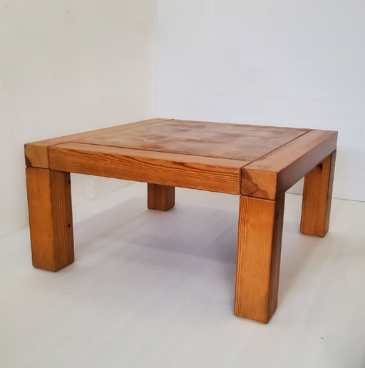 Mesa de centro cuadrada de Jacob Kielland Brandt - década de 1970