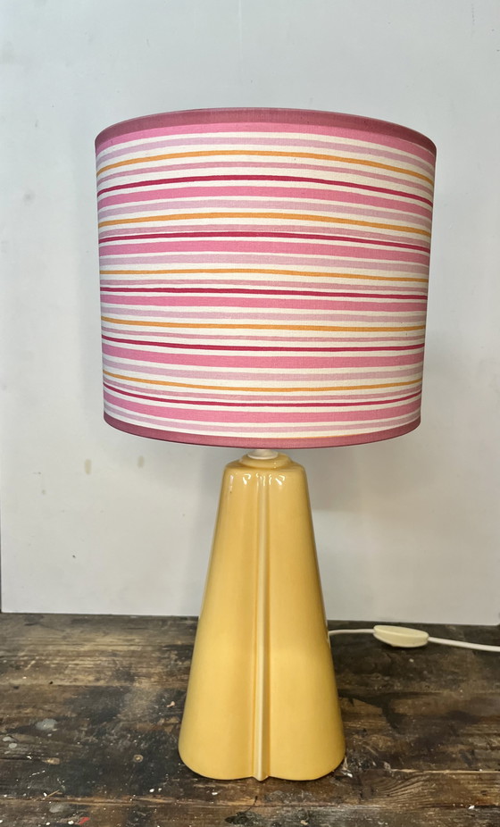 Image 1 of Vintage Koraldec Keramische Tafel Lamp