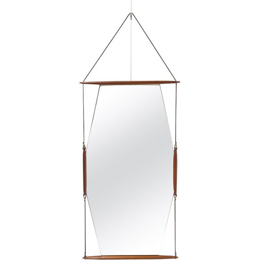 Vintage "Paraggi" mirror by Ico Parisi for Mim, Italy 1958