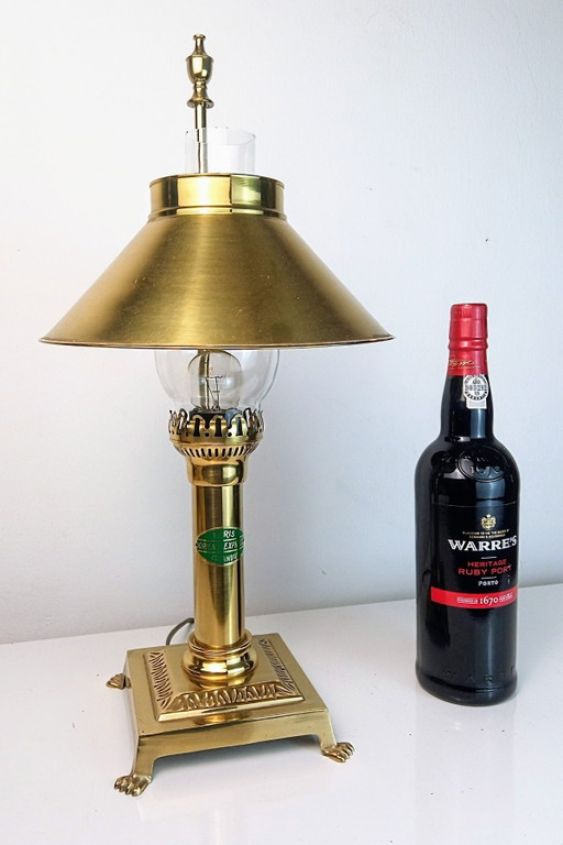 Tischlampe im Orient-Express-Zug