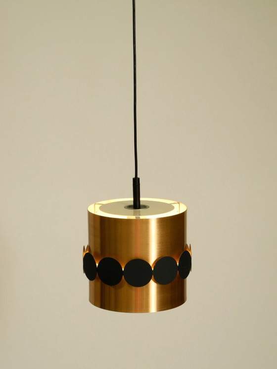 Lampada a sospensione originale degli anni '60 in stile Space Age di Doria, realizzata in alluminio (photo 10 of 19)