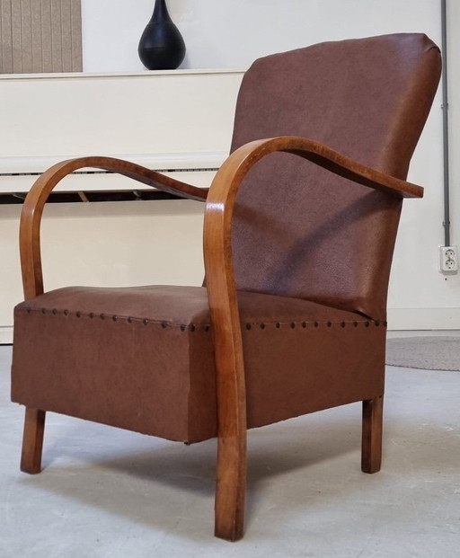 Mid Century Fauteuil – Wood (photo 2 of 14)