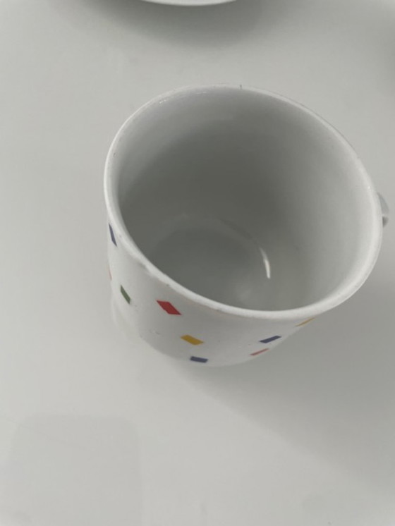 Image 1 of Vintage Eversberg cup and saucer set postmodern style