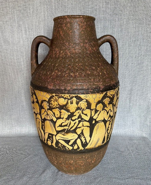 Vintage Scheurich 224-57 Base Vase – Scheurich W-Germany, vazen, Ceramic