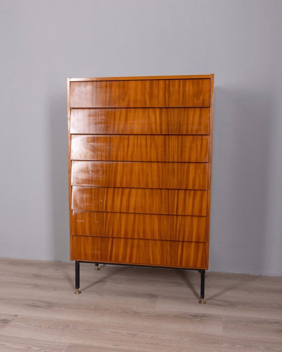 Image 1 of Commode vintage en bois de teck de conception italienne des années 1960