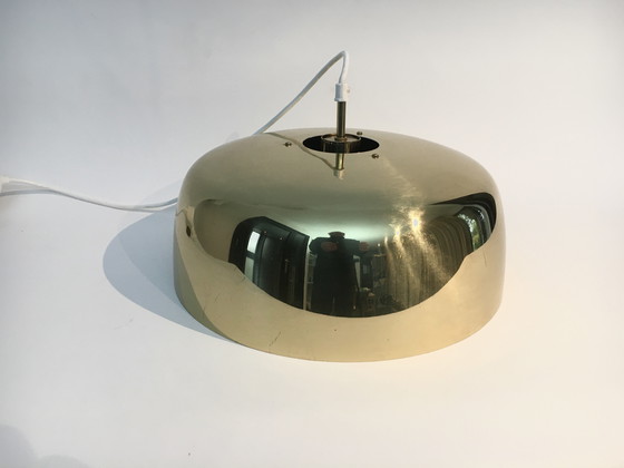 Image 1 of Suspension suédoise en laiton couleur cuivre