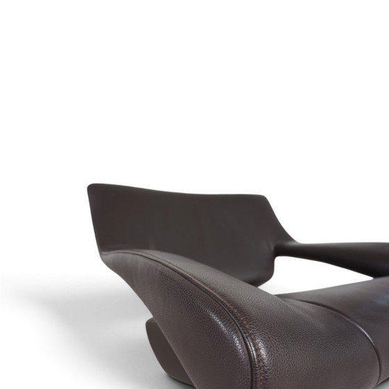 De Sede DS-255 Sillón Lounge Avantgarde en Cuero Marrón Oscuro, 2000 – Sillones, Leather (photo 6 of 20)