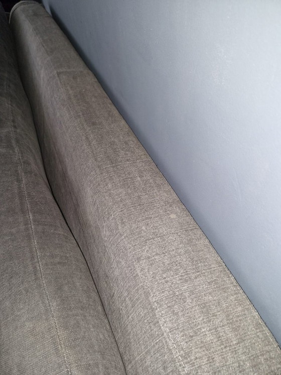 Set di divani tessili grigi a due e tre posti, Sofà, Tessile, Grigio, Modern (foto 9 di 15)