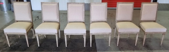 Dining chairs – Textile, Wood (photo 15 of 16)