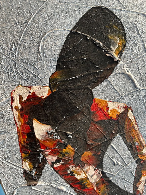 Image 1 of Peinture japonaise vintage années 60/70