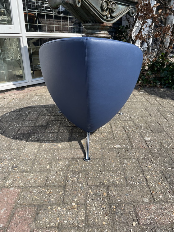 Image 1 of Artifort Hanna loungefauteuil, in kunstleder