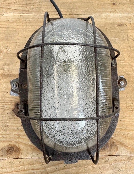 Image 1 of Applique industriale vintage in ghisa, anni '60