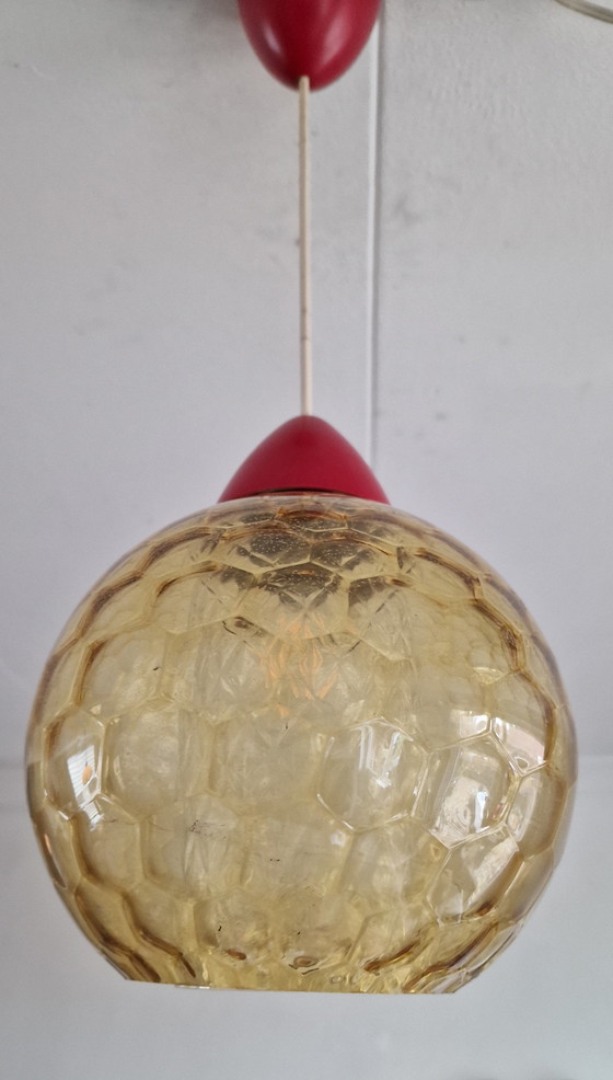 Image 1 of Vintage bol bubbelglas  ice glass tube 