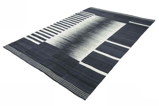 Image 1 of Hand-woven designer kilim - 323 X 220 Cm - New - Black and white