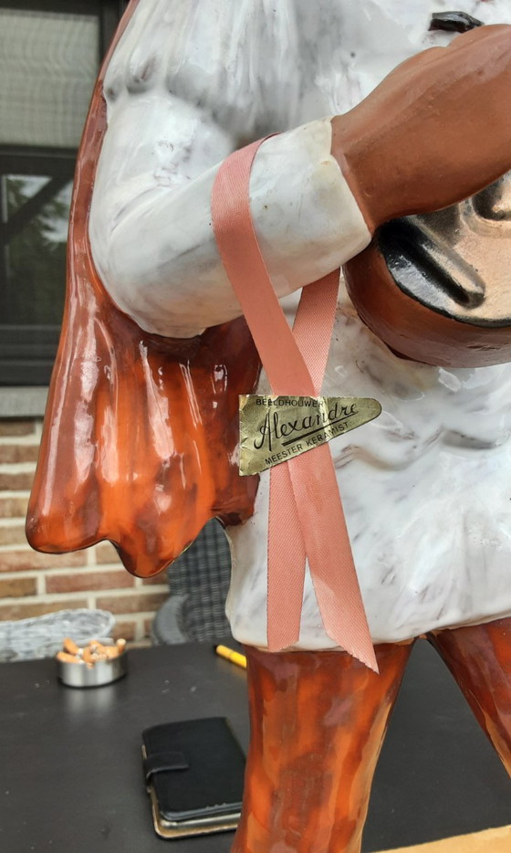 Image 1 of Sculptures ant. en céramique , Tyl et Nele , 1950 , A. Gemphenstein