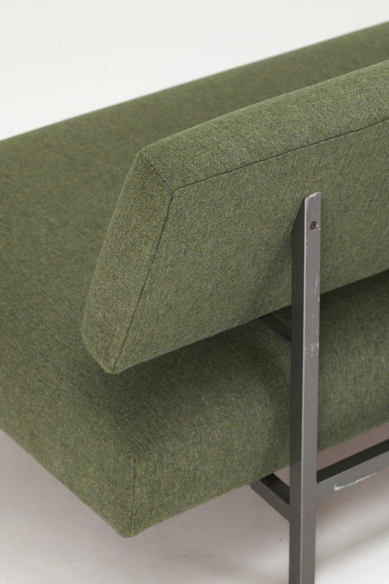 Lit de jour vert des années 1950 - TopForm – Banquettes, Textile (photo 11 of 15)