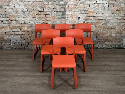 Vitra Tip Ton | Set of 6 | Orange