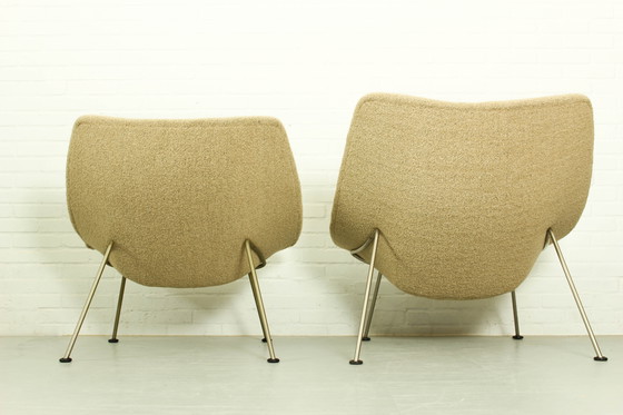 Image 1 of Ensemble de chaises Oyster Vintage par Pierre Paulin pour Artifort, 1960S