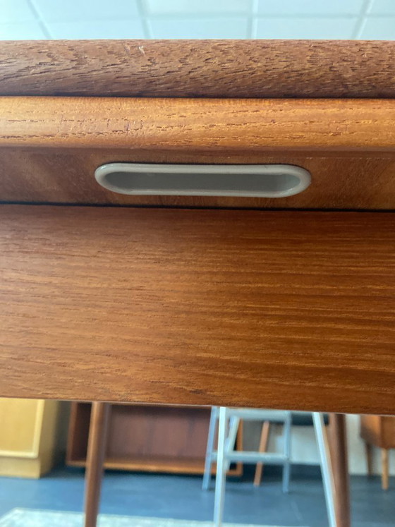 Image 1 of Vintage Deense eettafel van Erik Buch