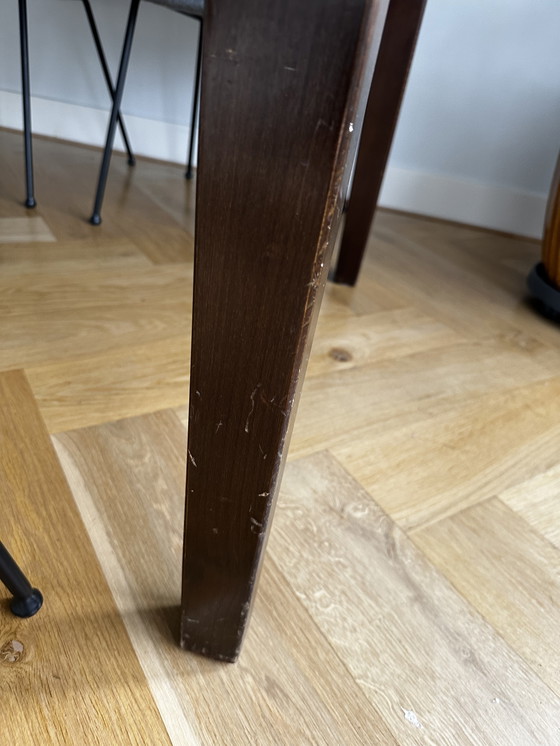 Image 1 of Table à manger classique en bois