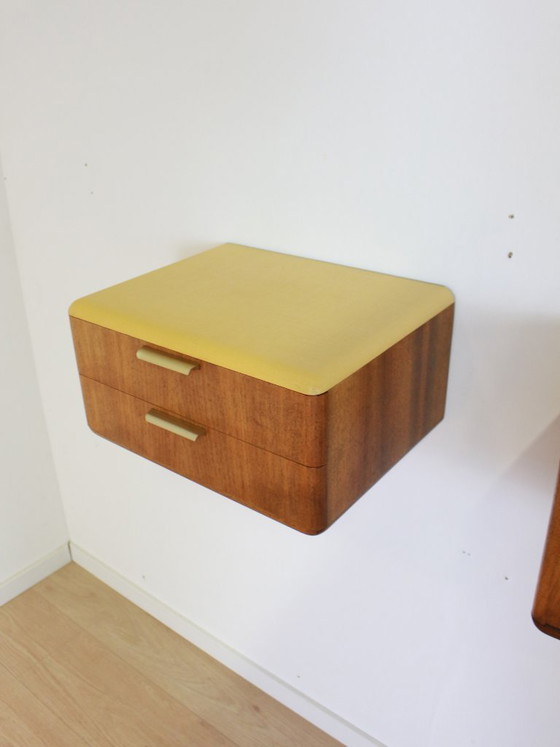 Image 1 of 2× bedside tables – A. Patijn Zijlstra Joure vintage