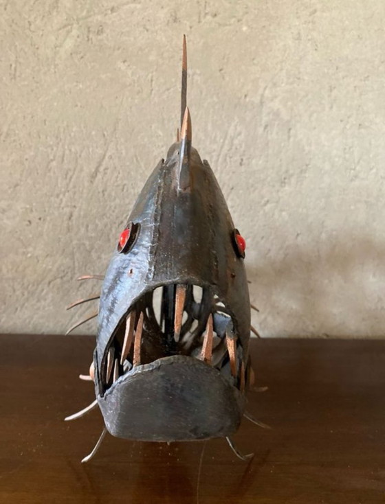 Sculture di pesce abissale in ferro (photo 4 of 9)