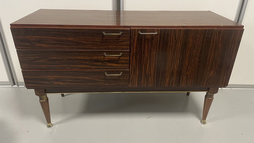 Vintage dressoir laden met klep