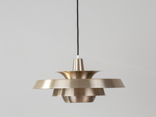 Dänische Vintage Superlight Pendelleuchte von David Mogensen, 1980er Jahre