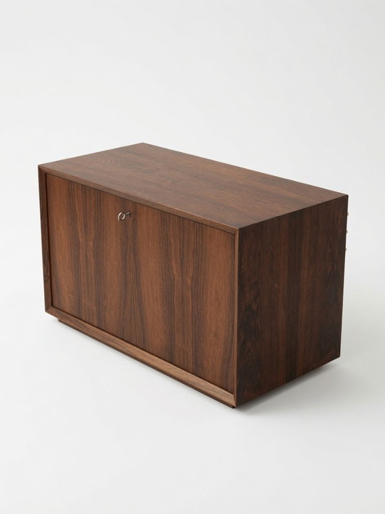 Image 1 of Mueble bar de pared de palisandro diseñado por Poul Cadovius para Cado.