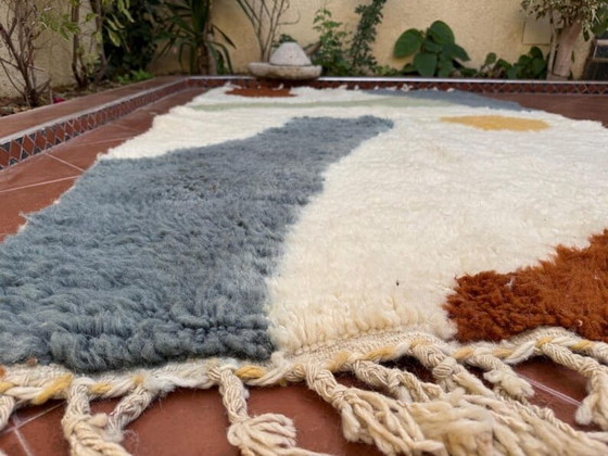 Tapis en laine pure à motifs colorés traditionnelle 150/250 cm – Aime Té, Wool (photo 3 of 7)