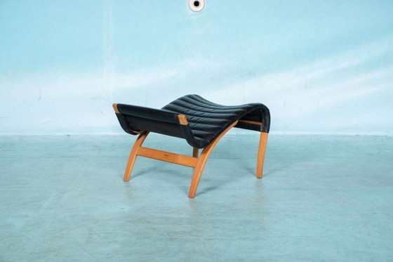Image 1 of Design Lounge armchair & stool 70s Bruno Mathsson Pernilla